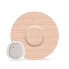 funpatch G7 pflaster Wasserdicht 20er Pack Overpatch für Dexcom G7 Flexibles CGM Band Hypoallergen & Latexfrei Stelo Overlay Patch für 10 Tage langen Aufenthalt ohne Kleber in der Mitte, Beige