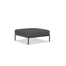 Houe - Level Lounge Ottoman, Dark Grey