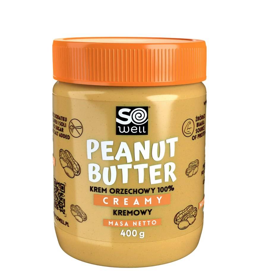 SO well - Peanut Butter - Creamy - 400g