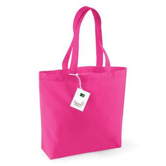 Organic Cotton Shopper - One Size / Fuchsia