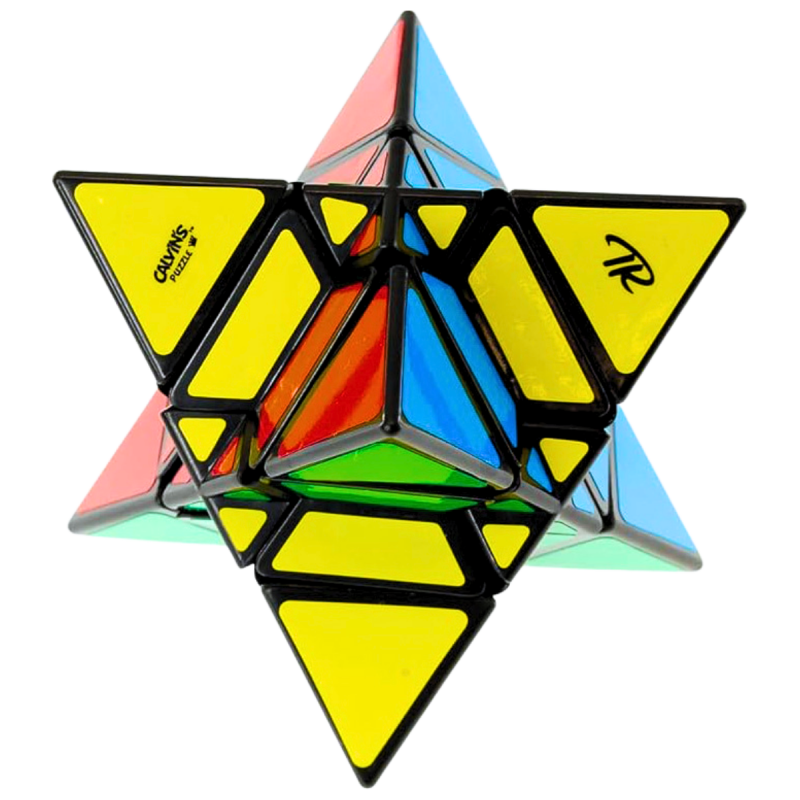 Calvin's Puzzle Troy 3D-Star Puzzle Black.