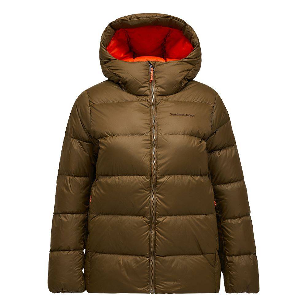Peak Performance Frost Down Puffer Dam Meadow Moss strl L