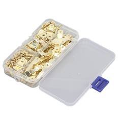 251 Pcs D Ring Picture Frame Hangers Firm Stable Photo Hanging Hardware Set with Serrated Hooks for