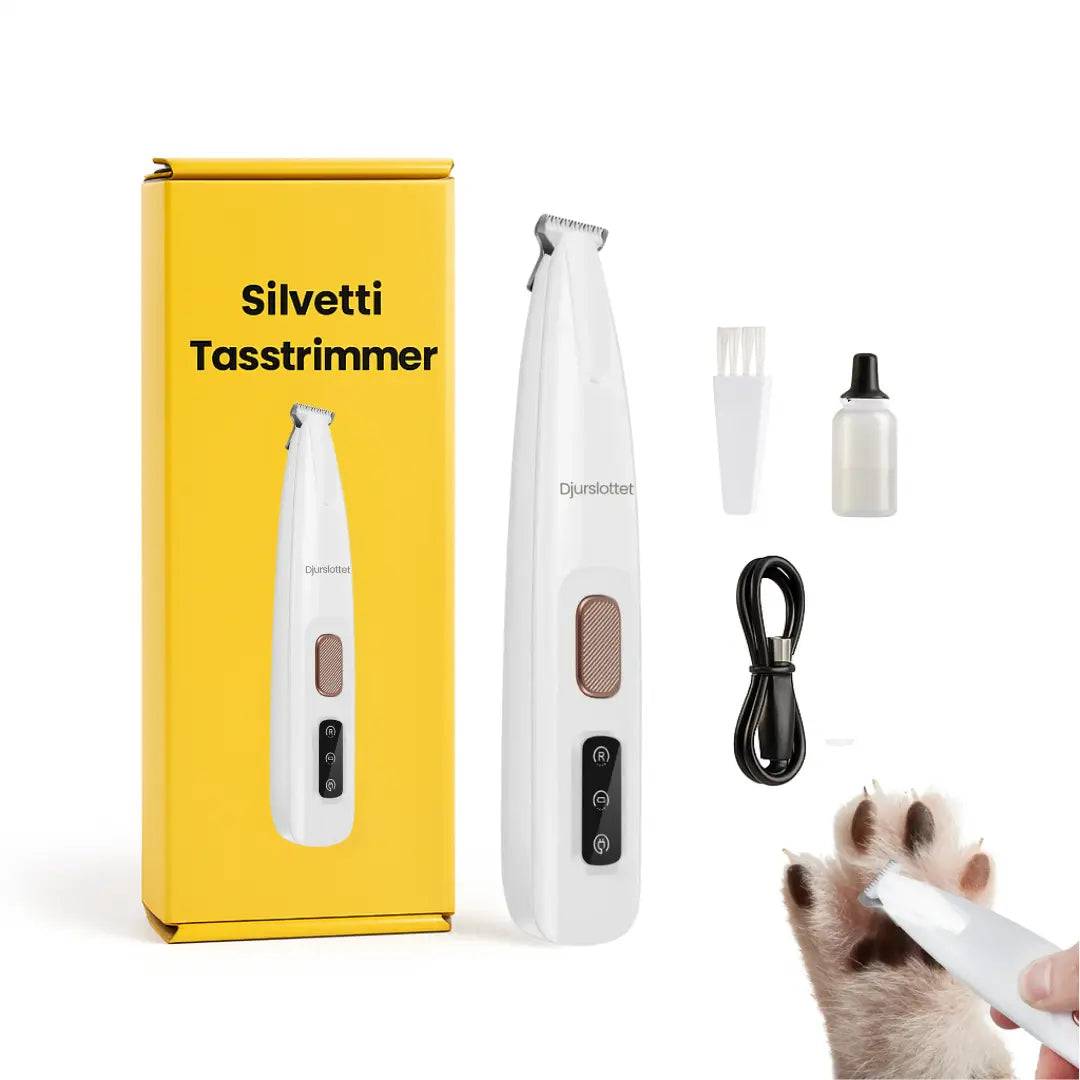 Silvetti Tasstrimmer för Hund och Katt – Trimma Tassar & Öron Enkelt Trimmer