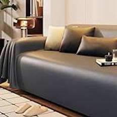 Sofföverdrag 4 3 2 1-sits, repskydd för katter, sofföverdrag, vattentätt sofföverdrag mot repor katt hundar, möbelskydd, sofföverdrag för soffa, klös katt (grå, 180 x 180 cm)