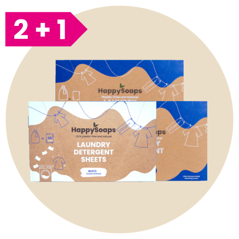 Laundry Sheets: Färgad & vit tvätt 2+1 GRATIS