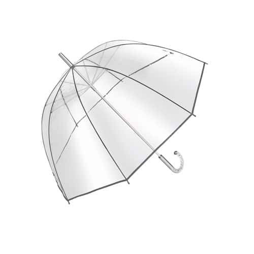 Retro transparent paraply – Klassisk vintage design