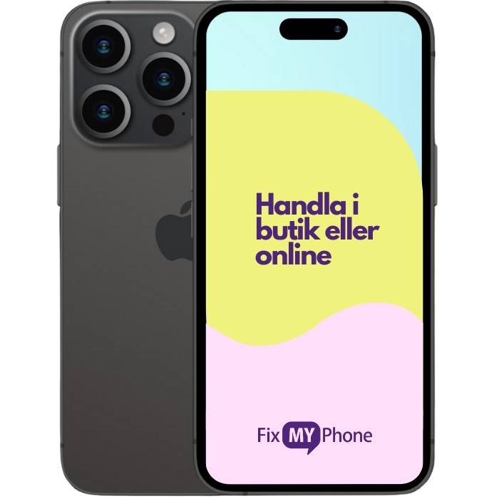 iPhone 15 Pro Max Begagnad Svart 512 GB Som ny