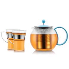Bodum Tekande med stålfilter ASSAM SET 1.0 L