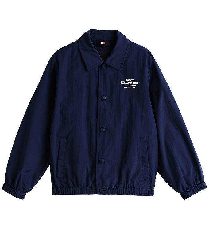 Tommy Hilfiger Jakke - Coach - Dark Night Navy - Tommy Hilfiger - 14 år (164) - Overgangsjakke