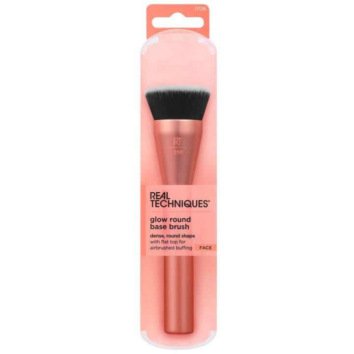 Real Techniques Glow rund basborste