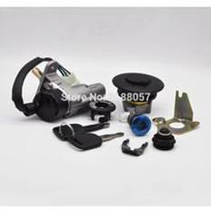 Tändningslås nyckelsats för skoter b08 b09 cayman jet west skoter qj b08 keeway fakta 50 ry8 vento vmoto monza jp50 ts-b08