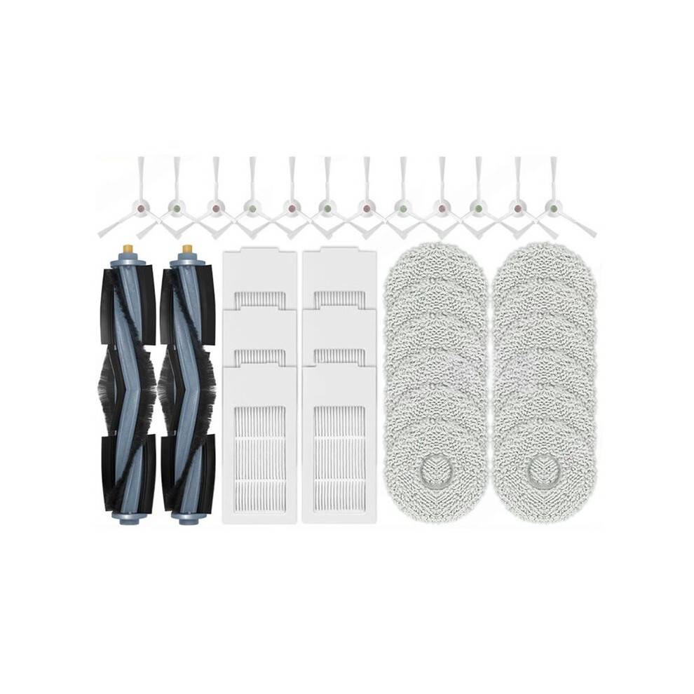For Floor 3 Station Parts Main Side Brush Hepa Filter Mop Cloth Replacement Accessories