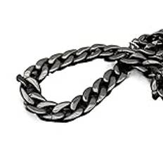 Handväska rem, Väska Kedja Akryl Väska Kedja Väska Rem Avtagbar väska Tillbehör Färgglad Dam Resin Kedja Kedja av väskor Handväska Kedja Kedjerem(Black,110cm)