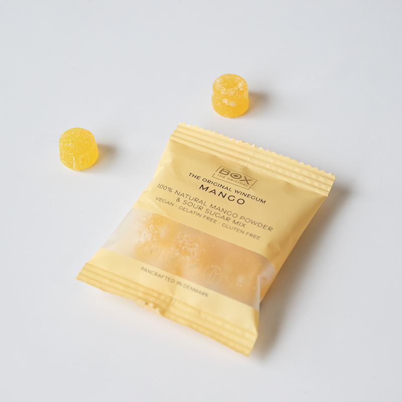 Flow Pack, Vingummi m. Mango | Box The Original