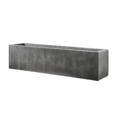 IBF Nordic plantekumme med bund 200 x 50 x 50 cm i antracit