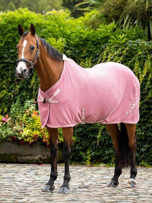 LeMieux Kudos Bamboo Cooler til pony - Peony - Peony, 100cm
