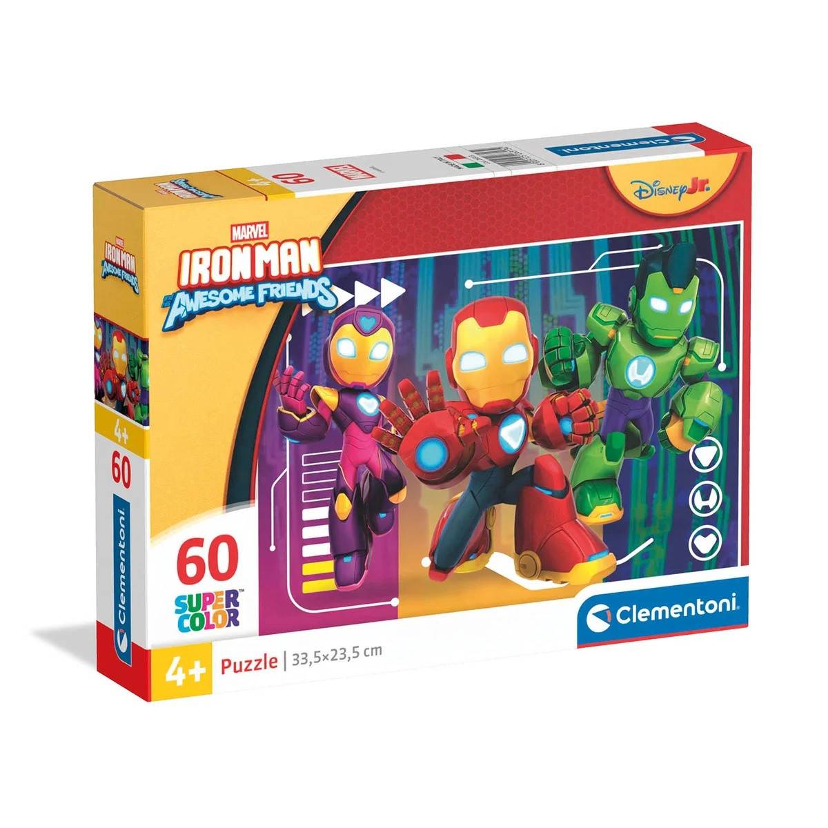 Clementoni Marvel Iron Man Pussel 60 bitar - Marvel - Leksaksaffären
