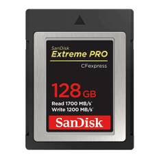 SANDISK Cfexpress Extreme PRO 128GB 1700MB/s 1200MB/s