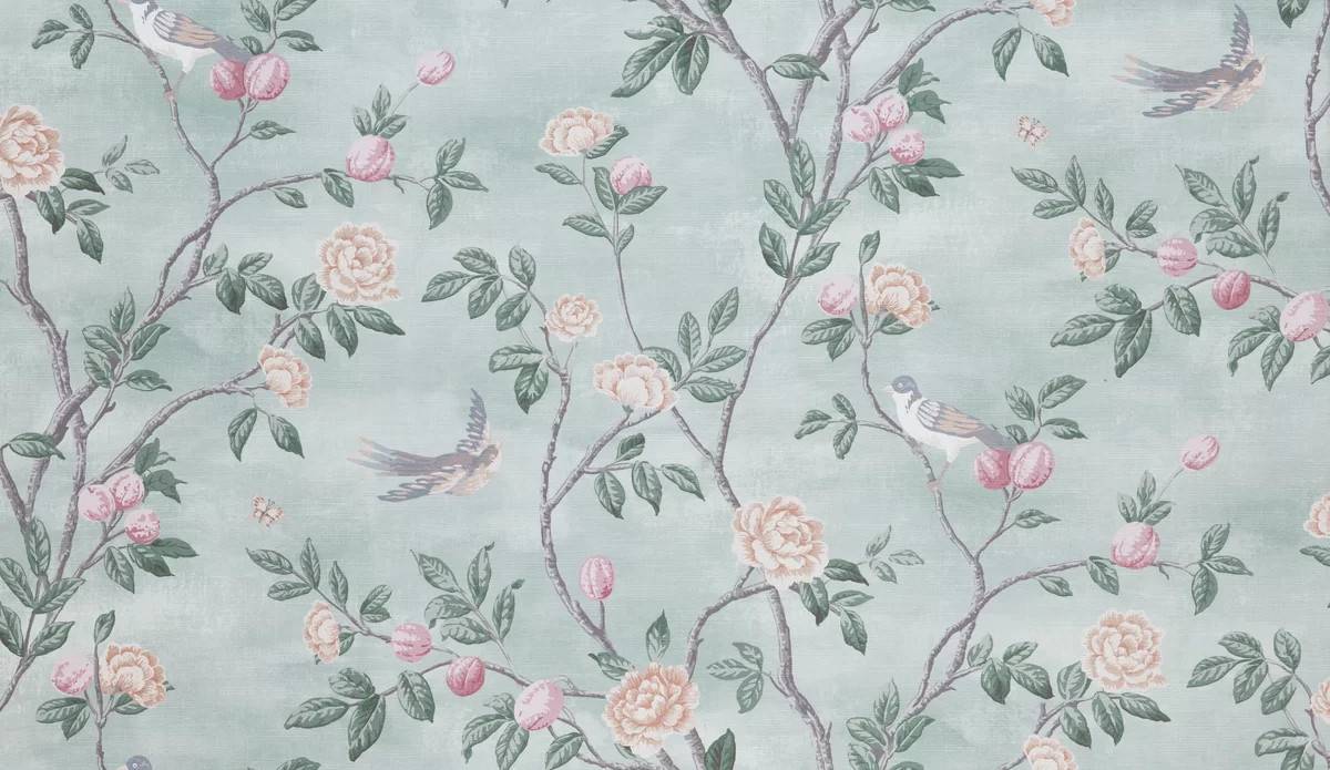 Laura Ashley Fabric Eglantine LAEGLANTINESM