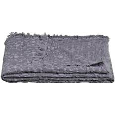 Star Home Muslin Throw -​ Aida, Anthracite