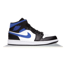 Air Jordan 1 Mid White Black Racer Blue