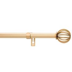 Kirsch Halo 19 Matt Guld Gardinstång 120-210 cm