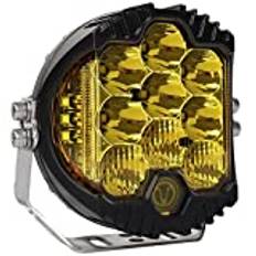 5'' 7 tums gula LED-strålkastare Montering med DRL bil sida körning arbetsljus för offroad 4x4 lastbil båt SUV UAZ dimljus,7 inch yellow