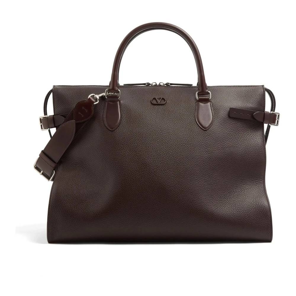 Valentino Antibes Duffle Bag - Tasker - Herre - Brun - ONE SIZE - Uld