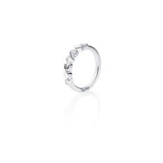 Dice Ring Silver 15.50