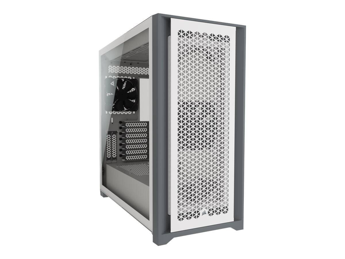 CORSAIR 5000D AIRFLOW Tower ATX Ingen nätadapter Vit Skåp - Förväntad leverans: 8 arbetsdagar