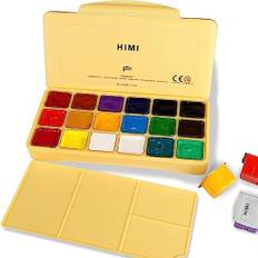 HIMI Gouache Sæt 18 stk. 30ml (yellow)
