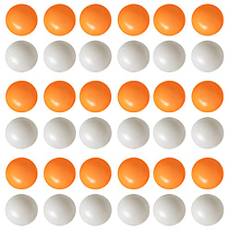 wueiooskj 150 st 40mm pingisbollar bordtennis Professionell träningstillbehör Tvättbara utomhusspelstillbehör Handhållen miljövänlig