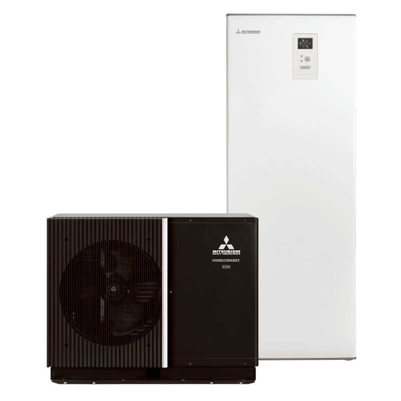 Mitsubishi Hydrolution EZY-8 180L R290 Luft-vattenvärmepump