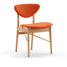House of Finn Juhl - 108 Chair, Dark oiled oak, Cat. 3 Watercolour, Pumpkin Spice - Matstolar - Finn Juhl - Orange,Träfärgad - Trä/Textilmaterial