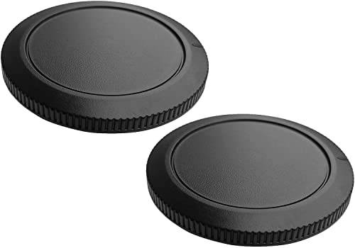 RF Body Cap Cover för Canon EOS R50 R100 R10 r50v R8 R7 R6 R6 Mark II R5 R5C R3 R RP mer Canon RF-monteringskamera (för tillbehör), HUIPUXIANG [2 uppsättningar]