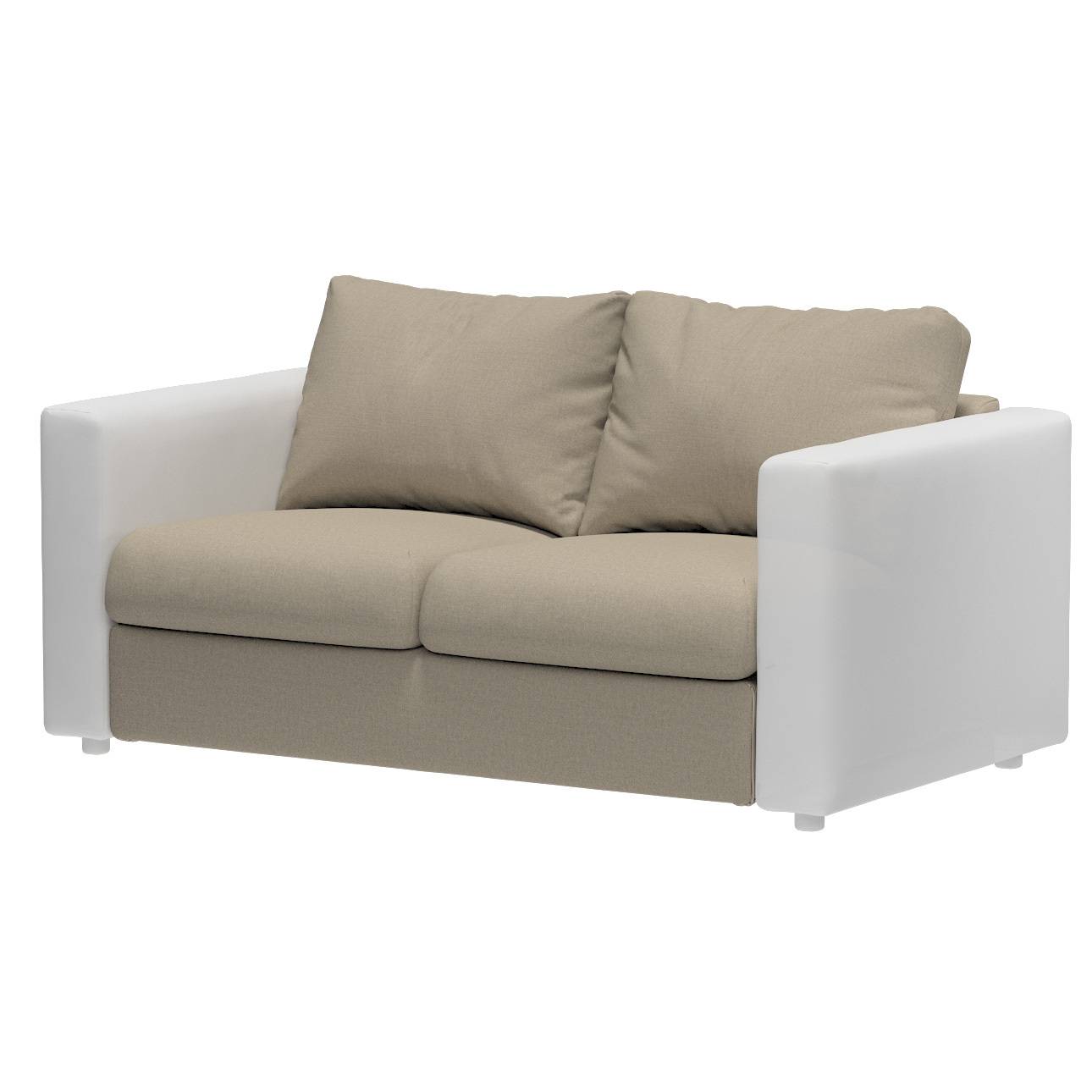 Vimle betræk 2-pers. sofa u.armlæn, Sand, 141 x 98 x 83 cm, Living