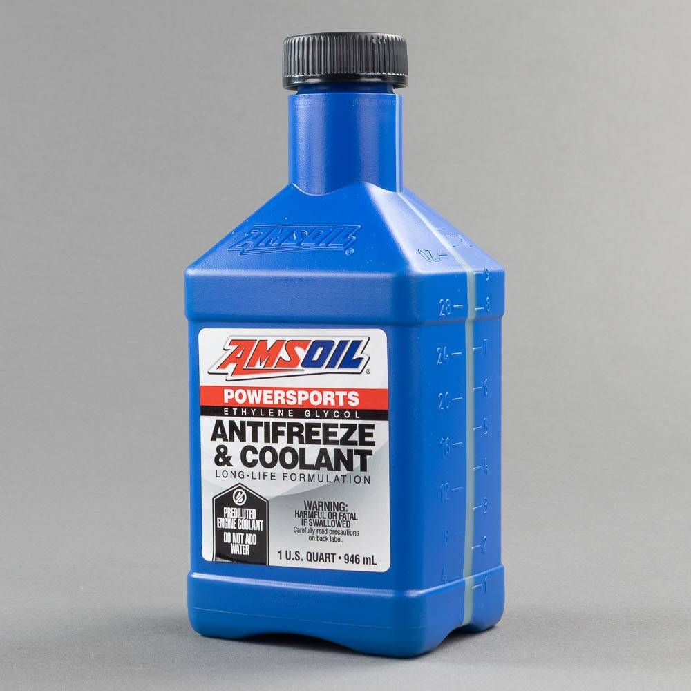 Kylarvätska Amsoil Powersports Antifreeze & Coolant 0,946 Liter