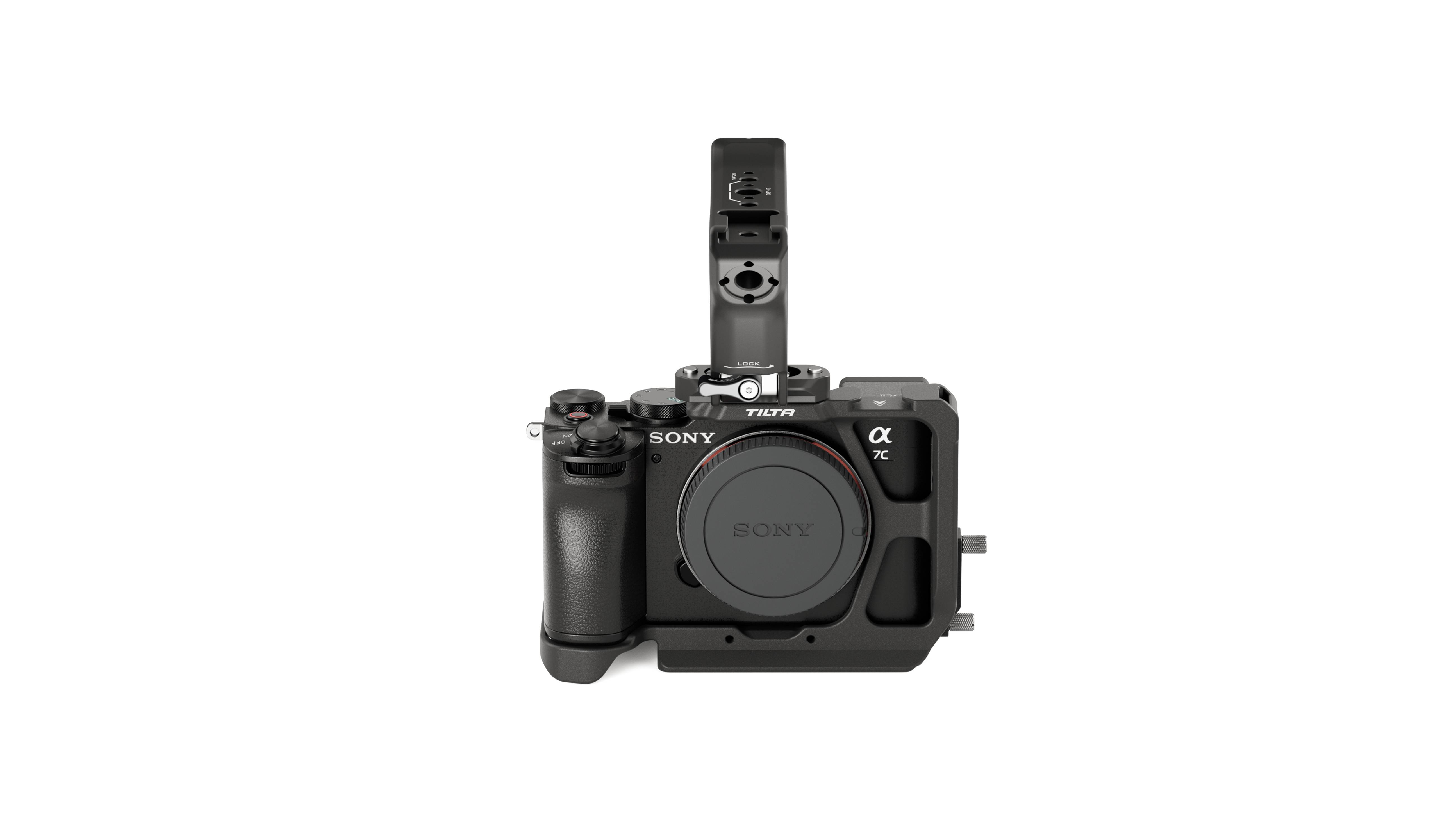 Tilta Half Camera Cage for Sony a7C II / a7C R Lightweight Kit - Black