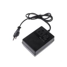 200W AC 220V til 110V Reducer Transformer Konverter Rejse Strøm EU Stik Adapter