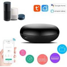 4 st tuya smart wifi ir fj&#xE4;rrkontroll mini smart hem fj&#xE4;rrkontroll f&#xF6;r tv luftkonditioneringsapparater r&#xF6;ststyrning