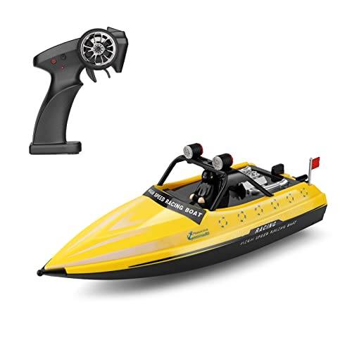 WLtoys WL917 RC båt 2,4 GHz fjärrkontroll båtar RC jetbåt 16 km/h RC båt leksak gåva för barn vuxna pojkar förvaringsväska paket