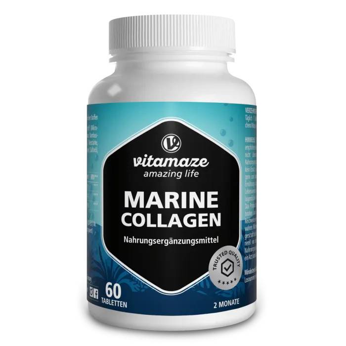 Marint kollagen, 60 tabletter