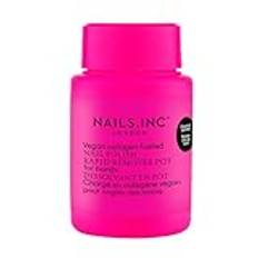 Nails Inc – Neon Pink Nail Polish Remover Drivs av Veganska collagen – nagellacksborttagare – med veganskt kollagen – acetonfri, behaglig kokosdoft – Vegan och djurförsöksfri – perfekt manikyr