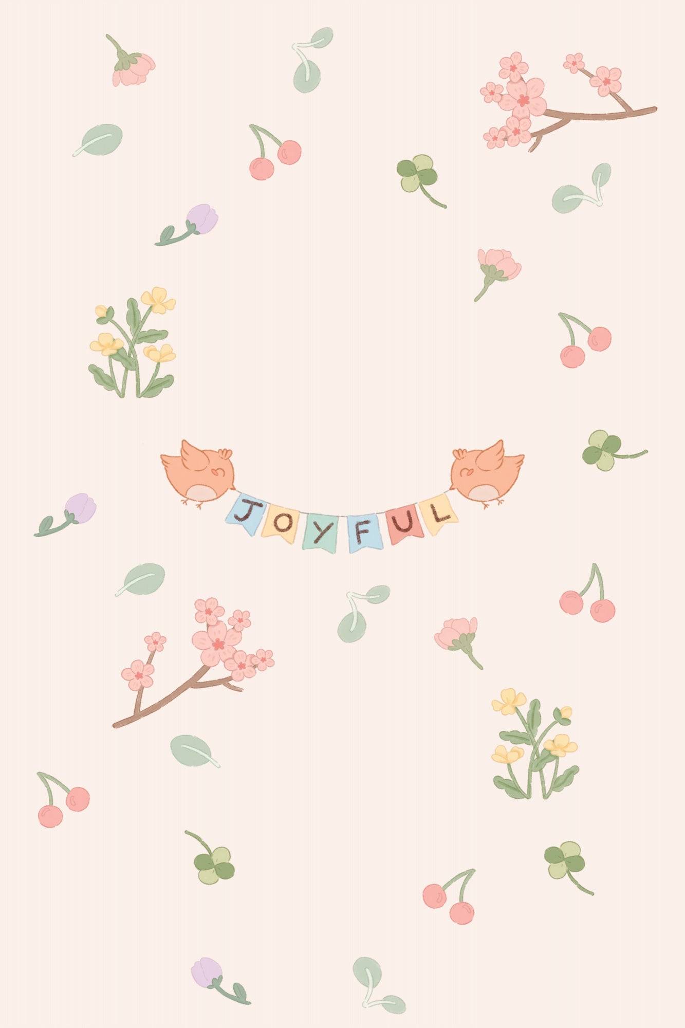 Falling in spring Poster och Canvastavla - Poster / 21x30 cm