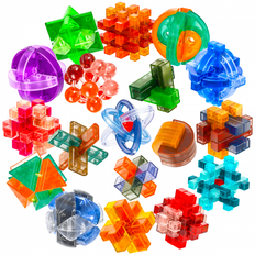 QiYi KML Puzzles 18 PCS Full Set Gift Box - Difficulty Level 1-4