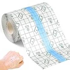 Vattentätt transparent bandage 10 cm x 10 m duschplåster vattentät transparent plåsterrulle medicinsk tejp för sport dusch