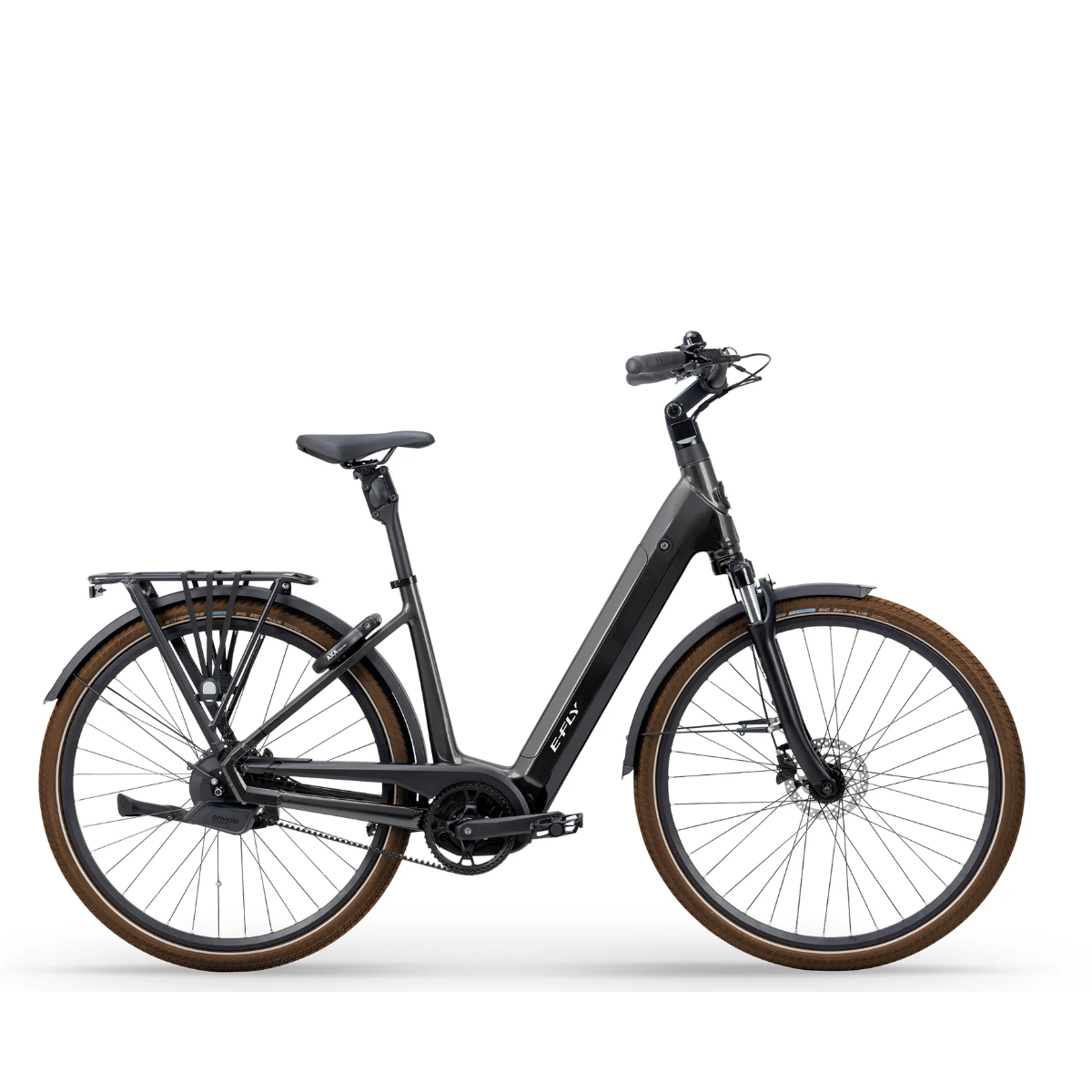 E-Fly Rhea - Black/Matt - Black/Matt / 48cm - Cykel