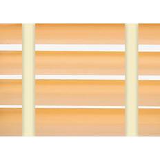 50 mm Alu. persienne - Farve 4156 - Med beige brede stigebånd