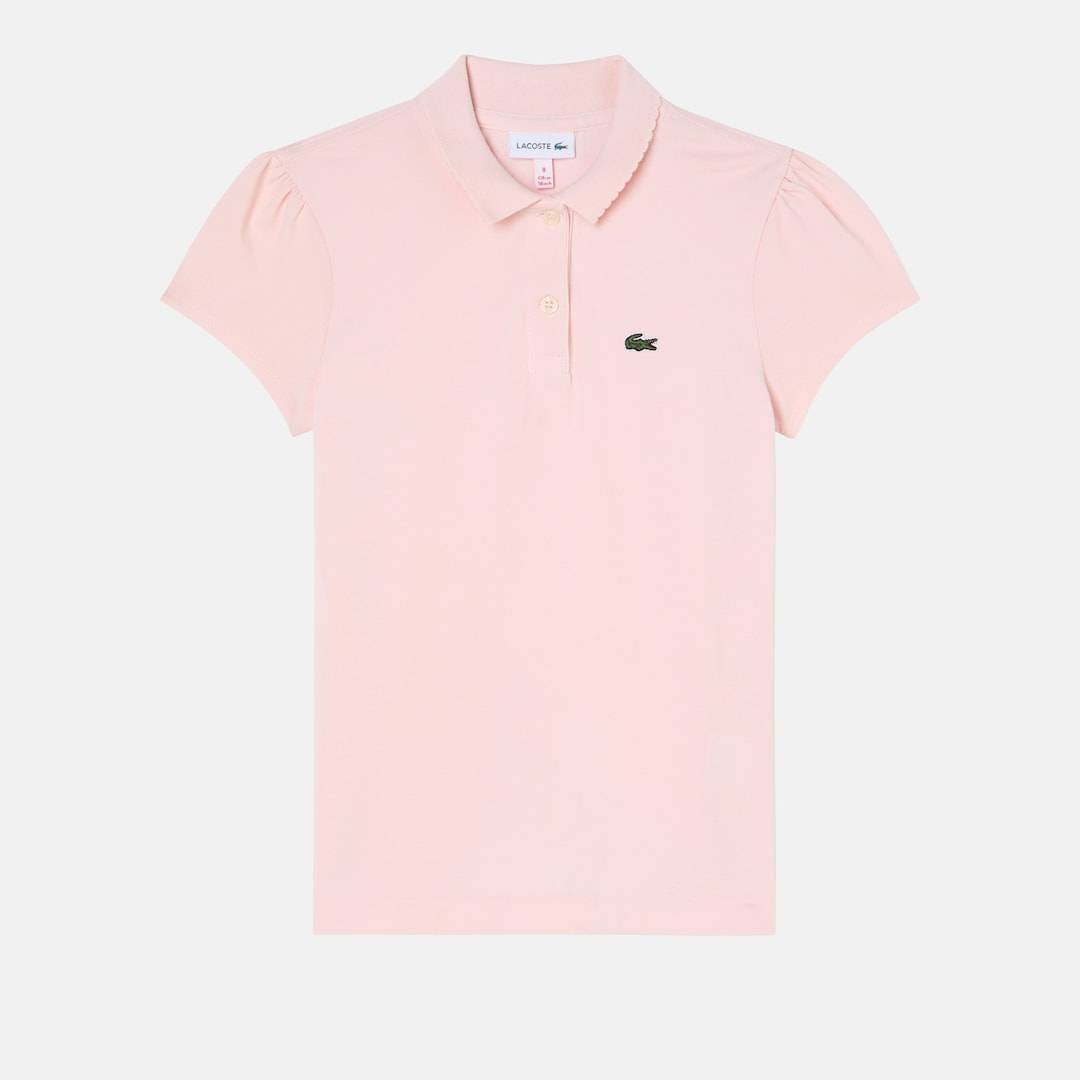 Lacoste Petite Polo Pique Nidus Nidus 92 cm Rosa 92 cm Flickor
